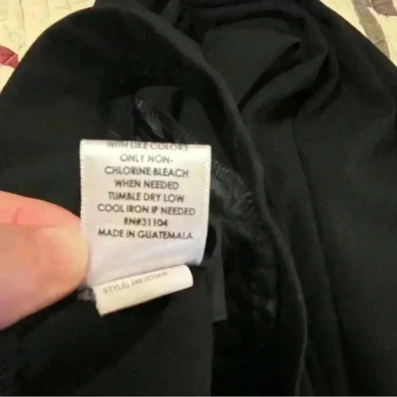 Kim Rogers black slacks size 6S. Great work pants. - Picture 11 of 13